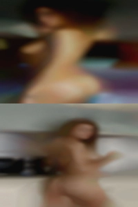 She swinging her slutty women boobs.